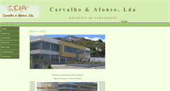 Desktop Screenshot of carvalhoafonso.pt